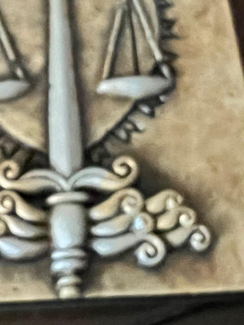 WALL DECOR BRASS .. HEAVY BRASS, Furniture & Home Living, Home Decor