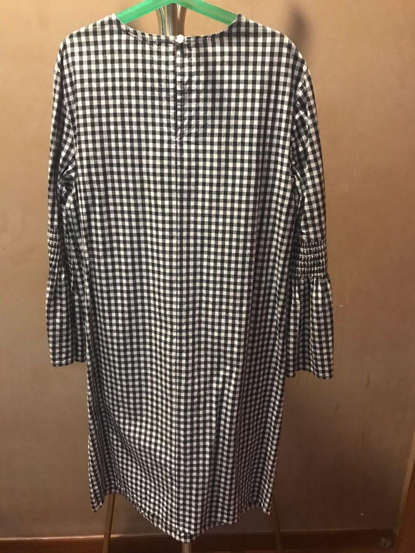 Warehouse gingham hotsell dress