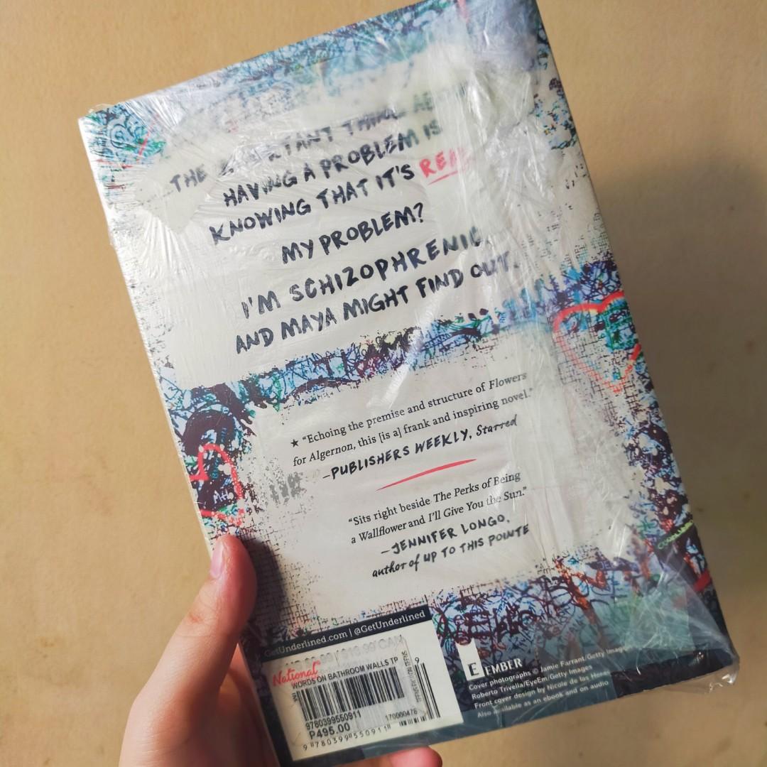 Words On Bathroom Walls by Julia Walton (PB), Hobbies & Toys, Books