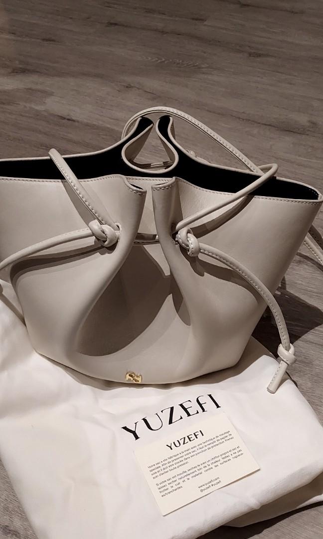 Yuzefi shoulder Mochi Bag off white