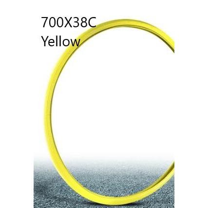 White or Purple Road Bicycle Tires 700c 700 x 25c Yellow 