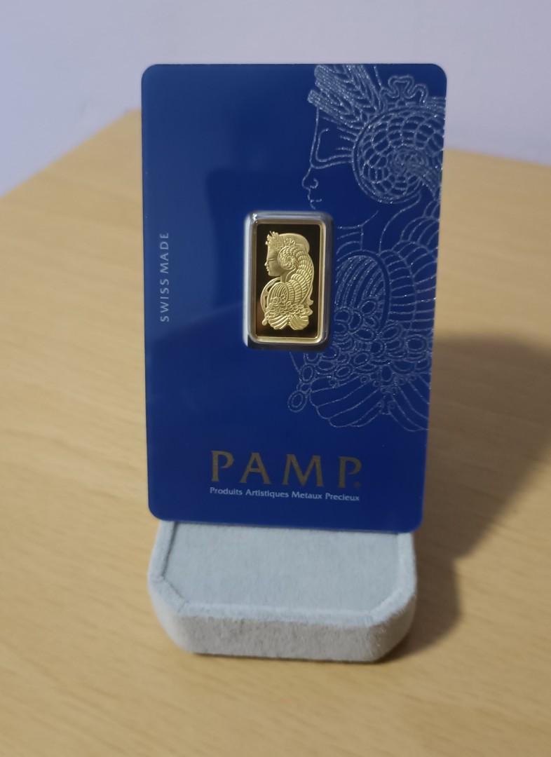 PAMP Gold Bar 5 Gram Luxury Accessories on Carousell