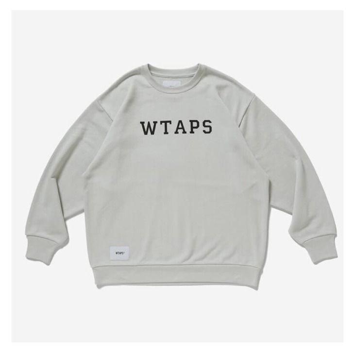 [全新未開封] 22SS WTAPS ACADEMY / SWEATER ( L尺寸 ) LIGHT GRAY