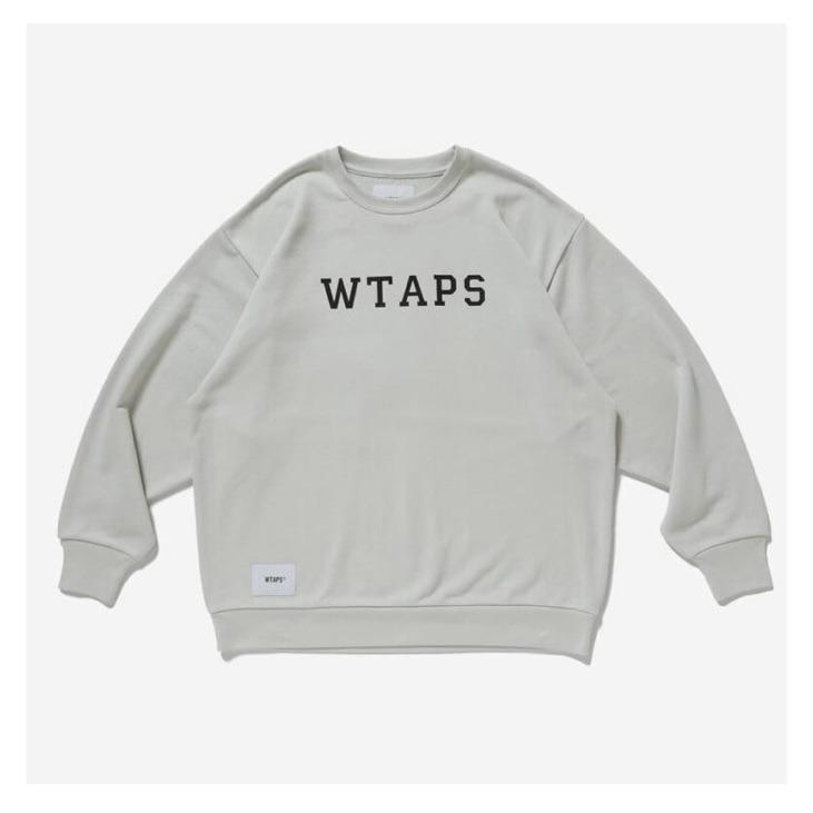 [全新未開封] 22SS WTAPS ACADEMY / SWEATER ( L尺寸 ) LIGHT GRAY