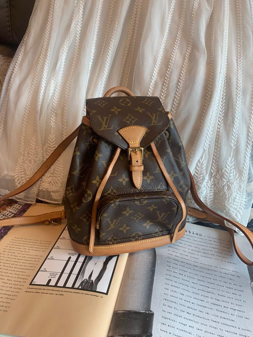 Louis Vuitton 1997 Montsouris mini backpack, Brown