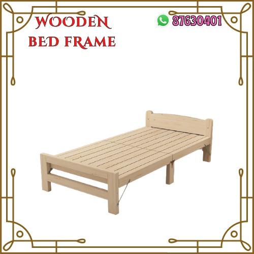 Portable new arrivals wooden bed