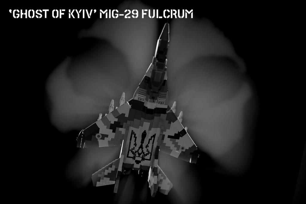 Ghost of Kyiv 烏克蘭MiG-29 Fulcrum 戰鬥機LEGO MOC, 興趣及遊戲