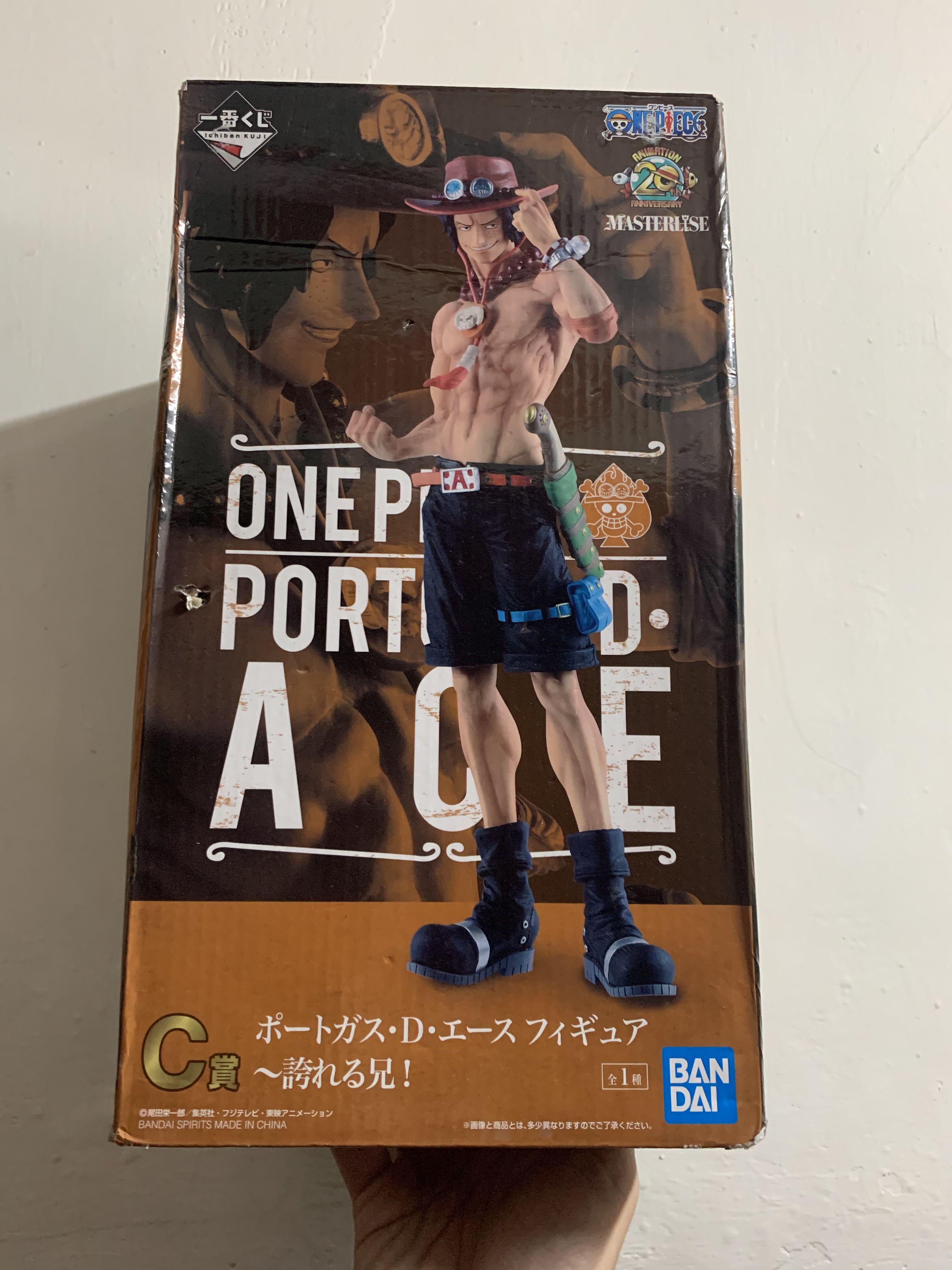 海賊王the Greatest th Anniversary 一番賞c賞火拳波特卡斯 D 艾斯 身材誇れる兄 25cm One Piece Masterlise Portgas D Ace 日版金證 興趣及遊戲 玩具 遊戲類