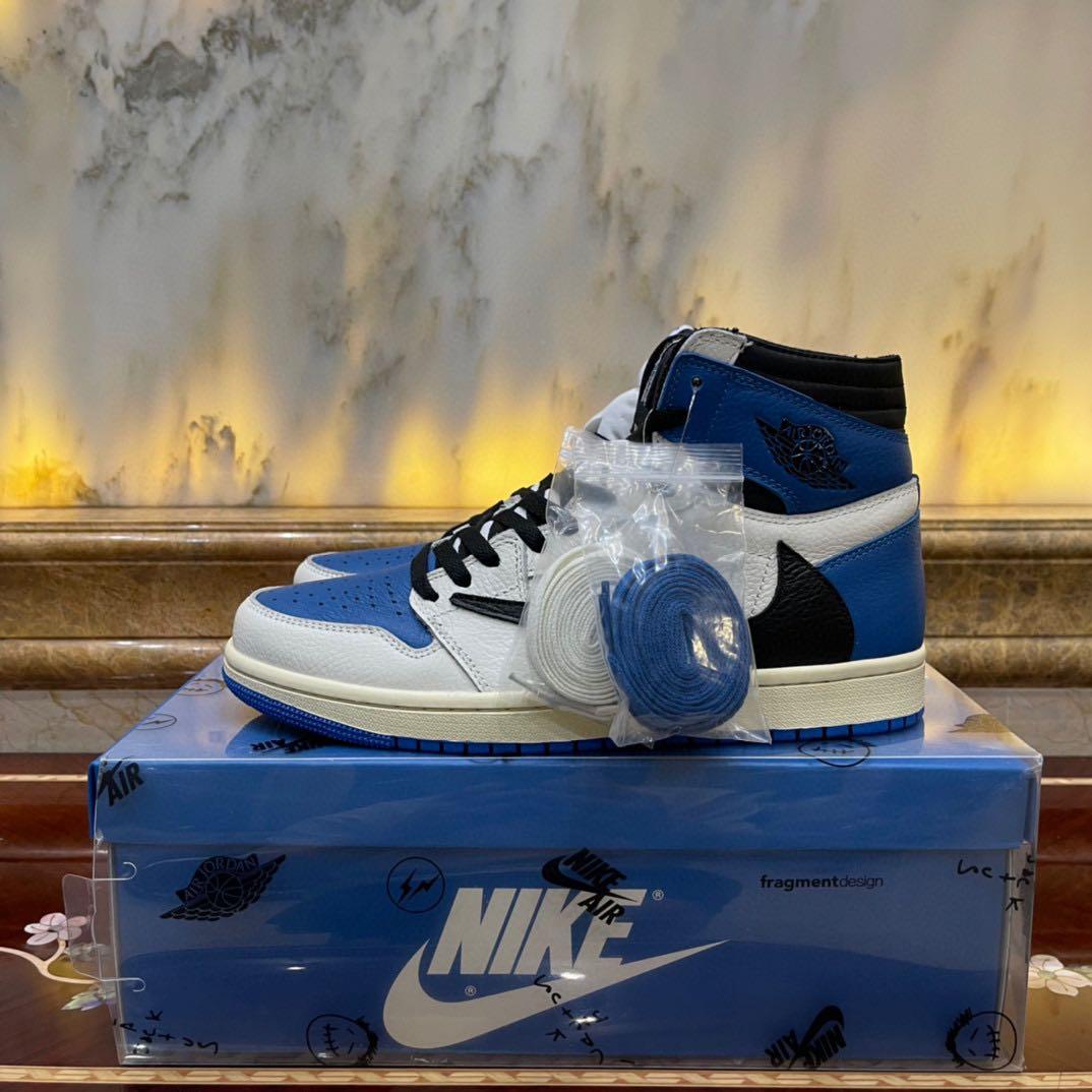 Travis Scott x Fragment x Air Jordan 1 High OG SP Military Blue AJ1 Size 36 36.5 37.5 38 38.5 39 40 40.5 41 42 42.5 43 44 44.5 45 46 3 Carousell