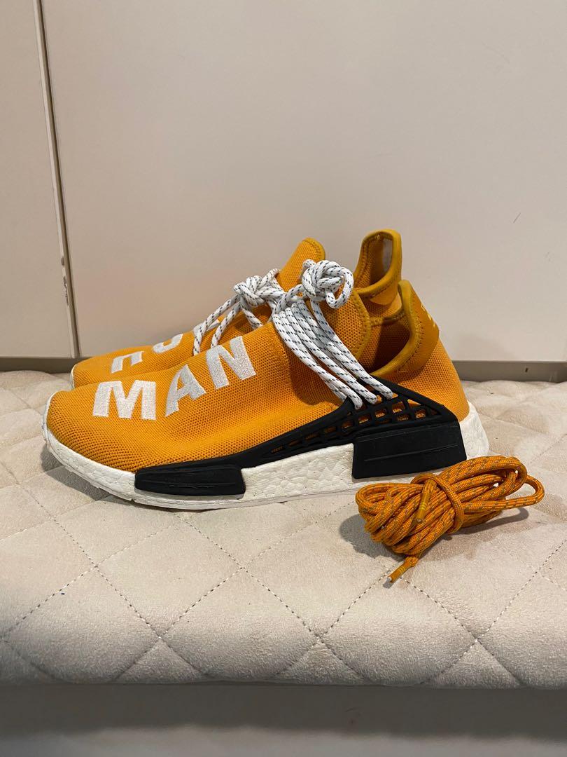 Adidas human shop race tangerine