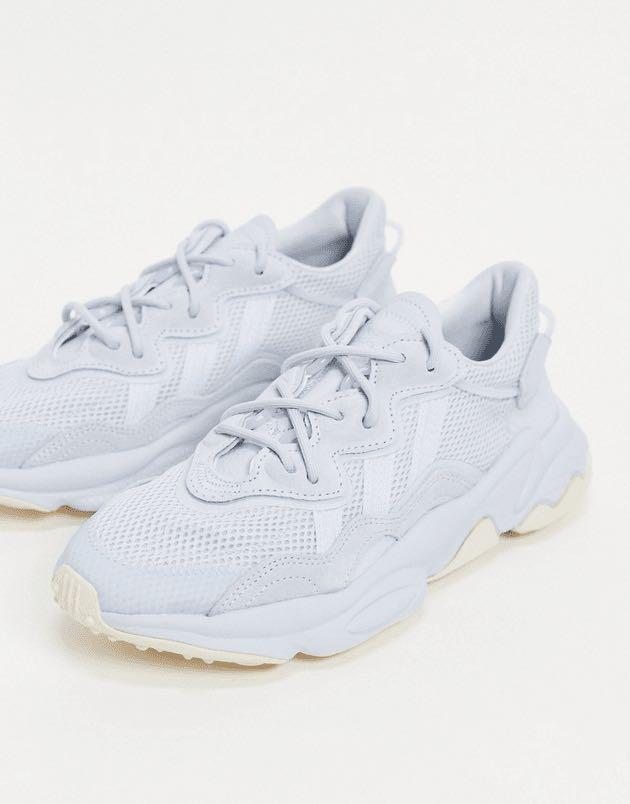 Adidas Ozweego Trainers in pale blue 