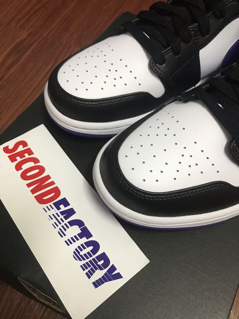 jordan 1 white purple black