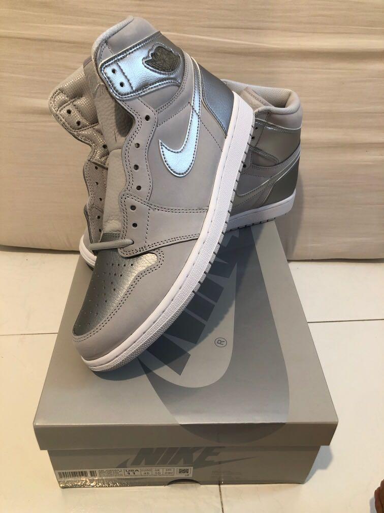 Air Jordan 1 Retro High CO Japan Neutral Grey 2020 US 11 Men s