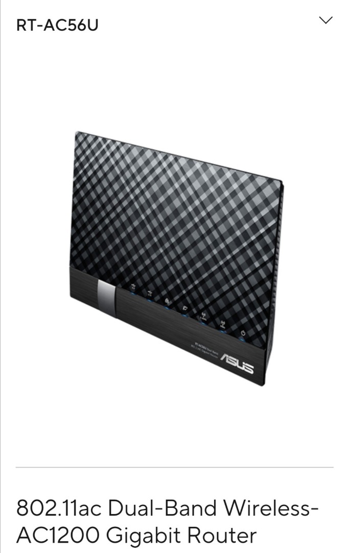 ASUS RT-AC55U 802.11ac Dual-Band wireless-AC1200 Gigabit Router 