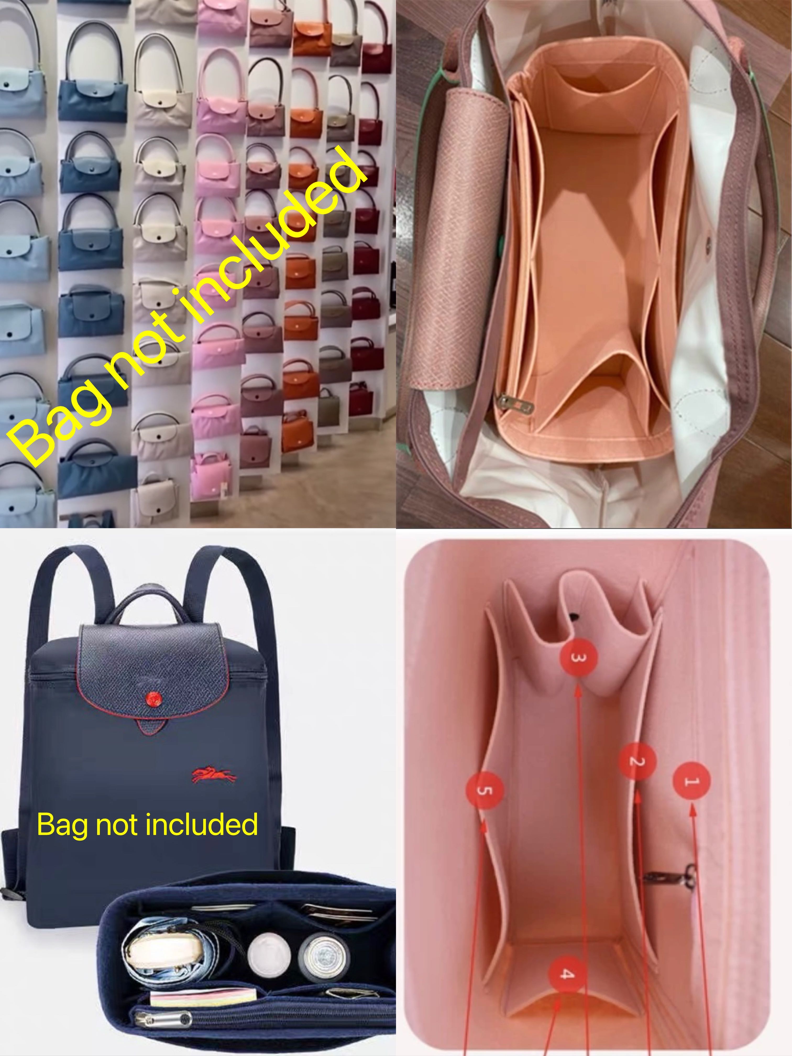 Longchamp le pliage insert cheap