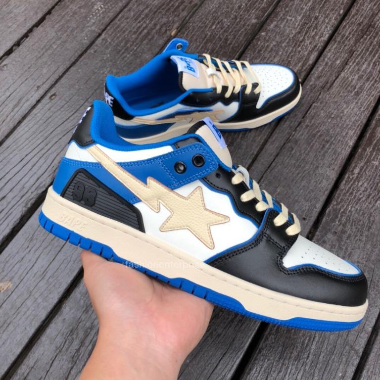 BAPE STA 30cm ベイプスタ ☆ (US12) Custom Travis Scott Fragment Low Inspired  フラグメント NIGO エイプ - ブランド別