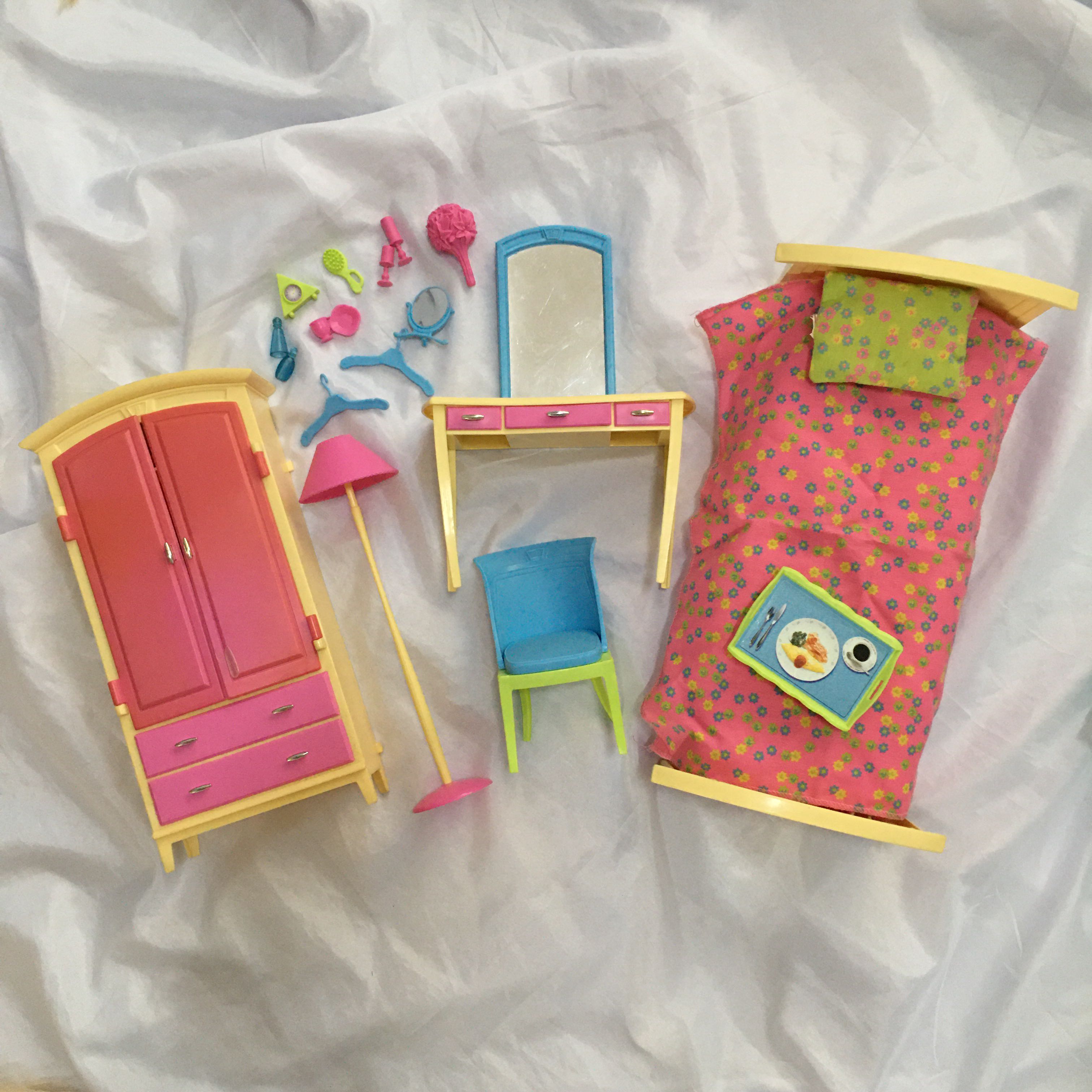 Barbie Bedroom Accessories, Hobbies & Toys, Toys & Games on Carousell
