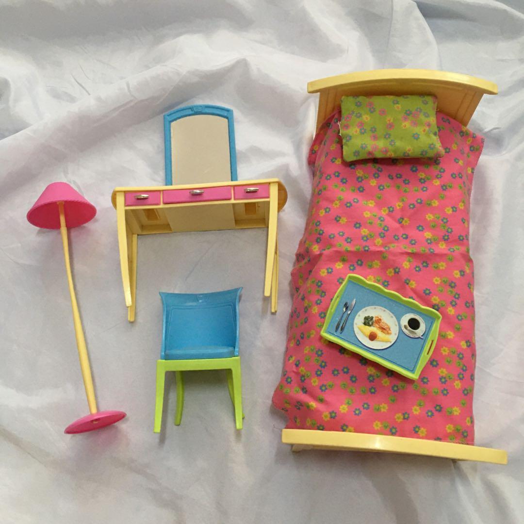 Barbie Bedroom Accessories, Hobbies & Toys, Toys & Games on Carousell
