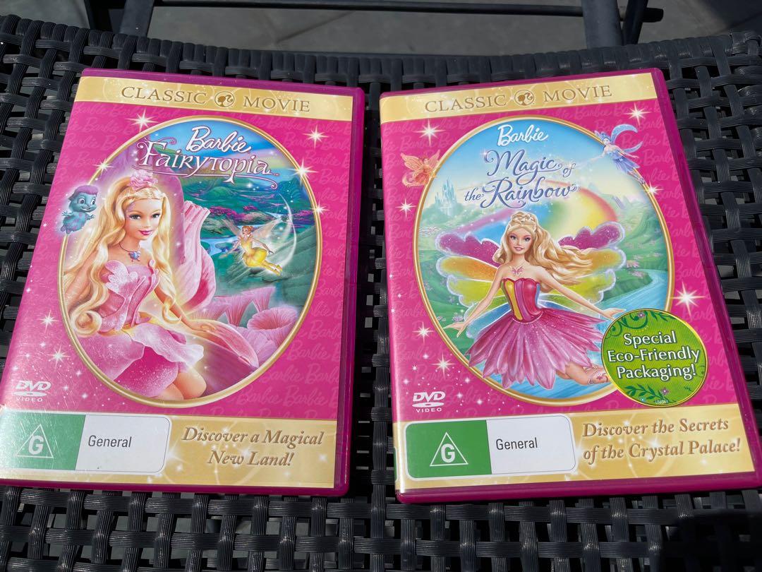 Barbie DVD, Hobbies & Toys, Music & Media, CDs & DVDs on Carousell