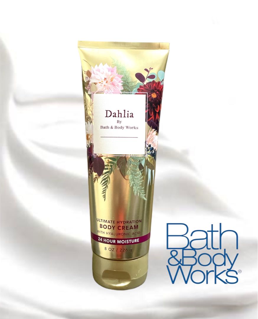 BATH AND BODY WORKS DAHLIA 24 HOUR MOISTURE ULTIMATE HYDRATION BODY