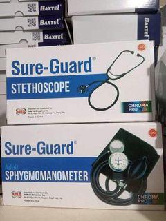 Baxtel set sphygmo & stethoscope (sure-guard)