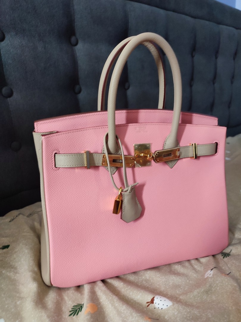 Birkin bi color as new, Luxury, Bags & Wallets on Carousell