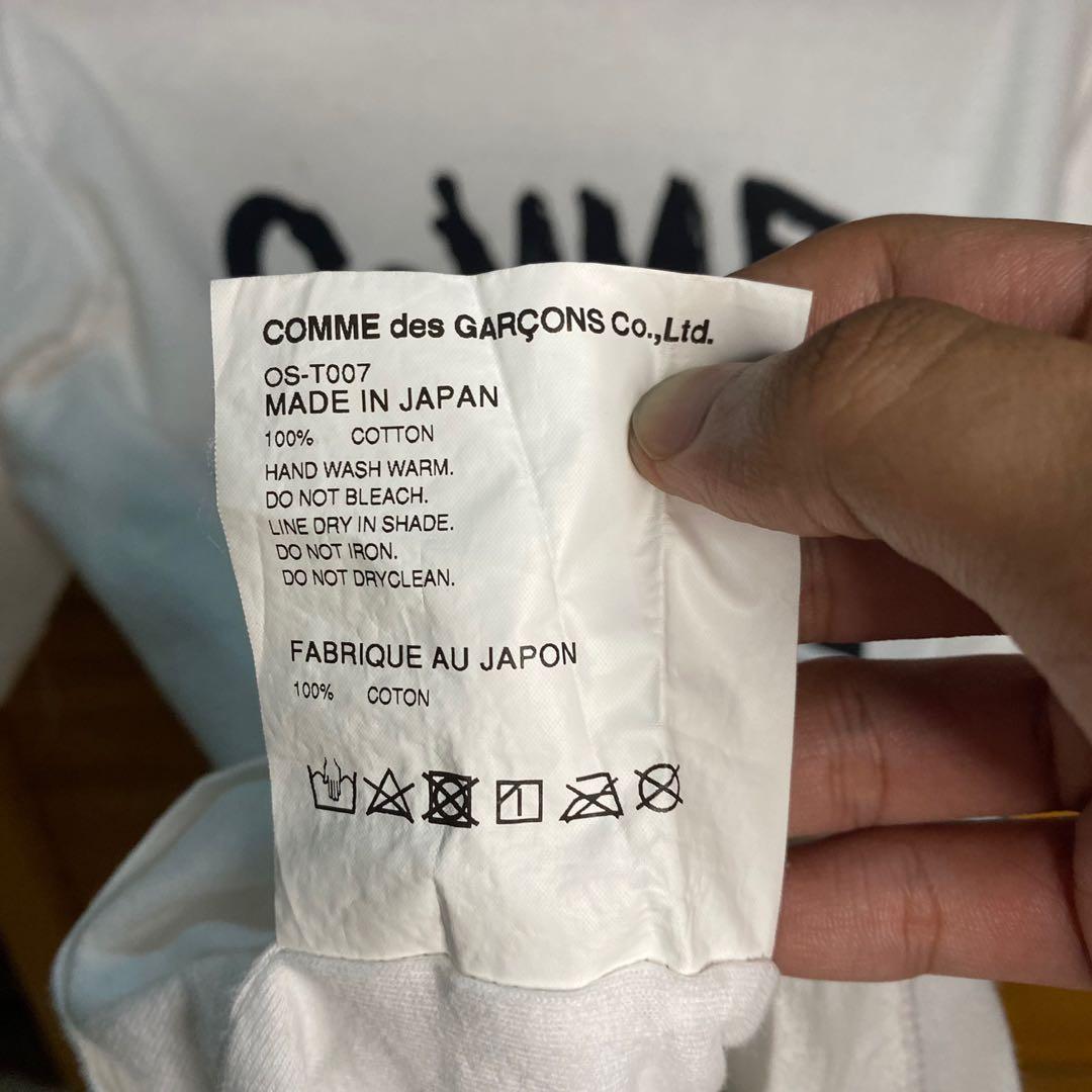 cdg wash tag