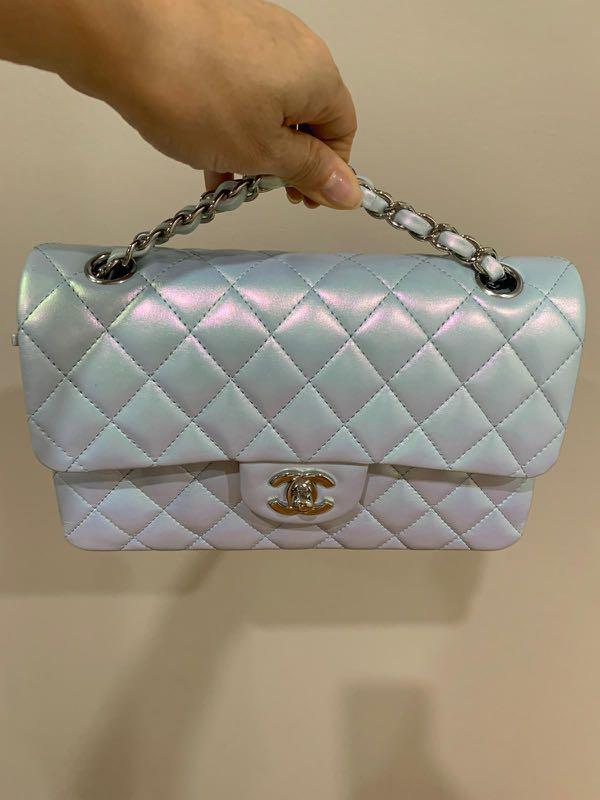 Brand New Chanel Iridescent Small Classic Flap Bag