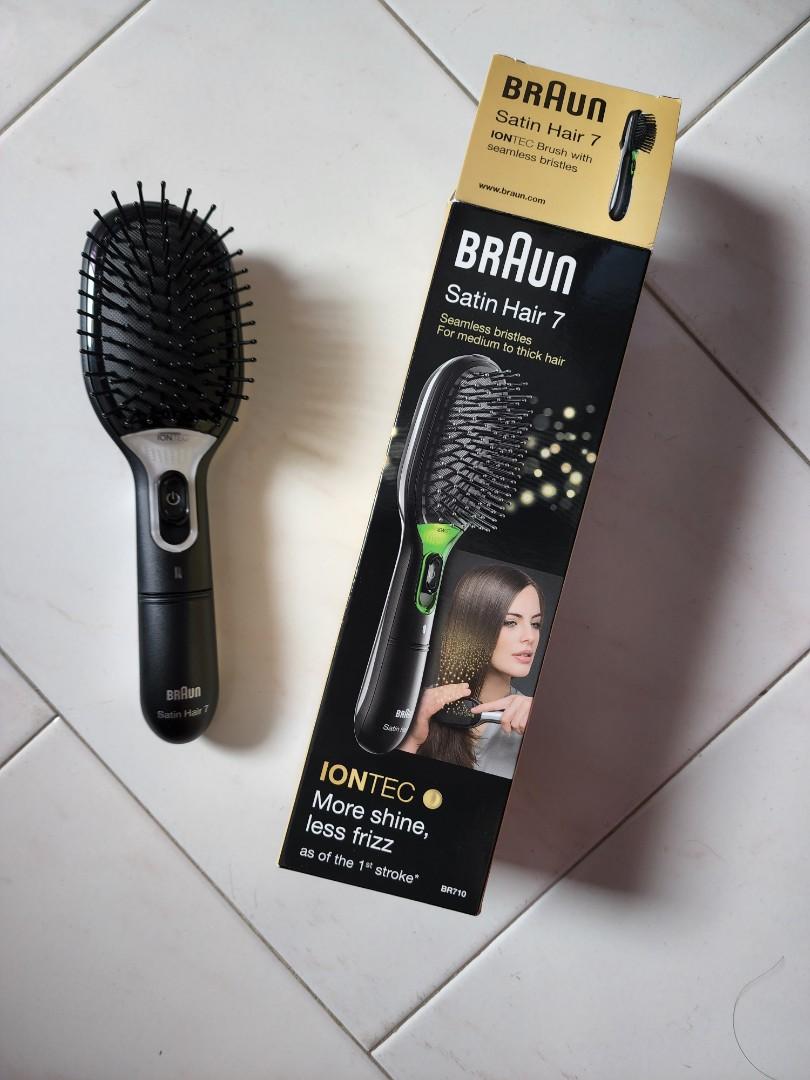 Diplomatieke kwesties Kom langs om het te weten Kwijtschelding Braun Satin Hair 7 Iontec Brush, Beauty & Personal Care, Hair on Carousell