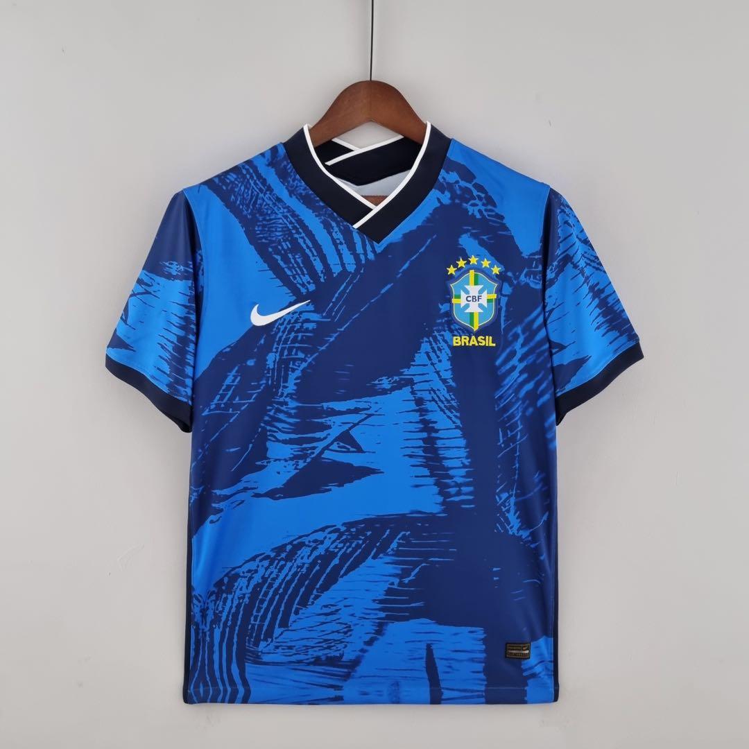Brazil Blue Training Kit Jersey 2020, Sports Equipment, Sports & Games,  Racket & Ball Sports on Carousell