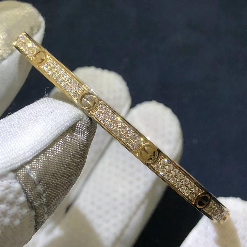 Cartier love bracelet slim shop