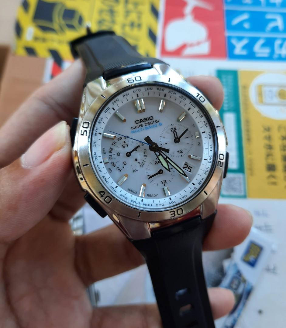 Casio Analog Wave Ceptor China Original Men s Fashion Watches