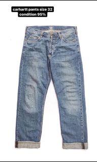 Celana Jeans Carhartt Blue Wash not wtaps fpar stussy nike adidas champion stone island arteryx onlyny noah