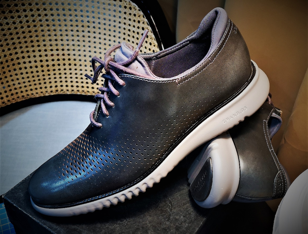 Cole Haan 2 Zerogrand LSR Wing 8M Gray Pin IronStone Men s