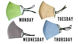 DepEd Teachers’ Uniform Terno Face Mask (Female) Monday - Thursday