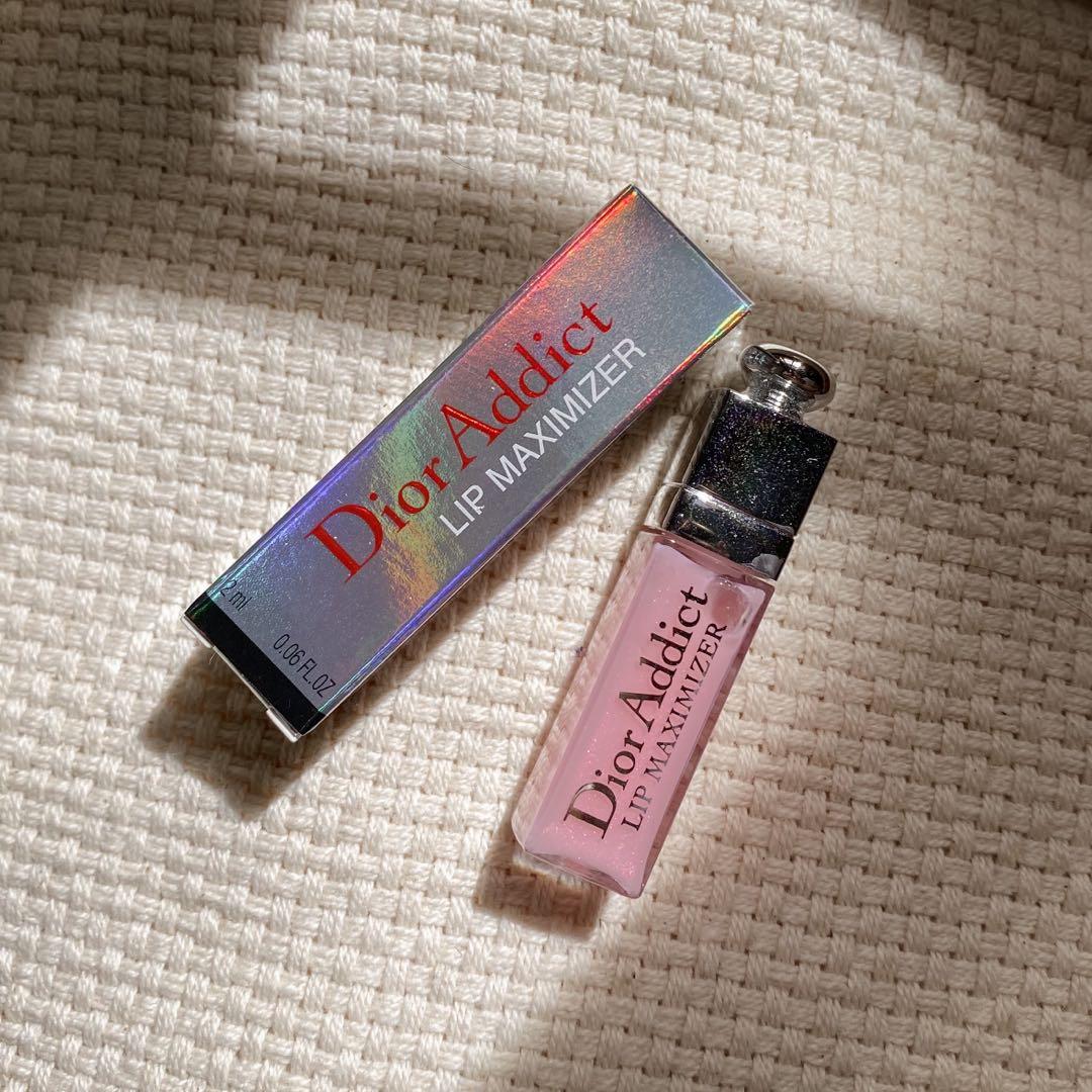 Son dưỡng mini Dior DIOR ADDICT LIP MAXIMIZER 2ml màu 001 015  Son bóng   TheFaceHoliccom