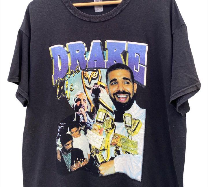 Drake Rap Tee Bootleg shirt, Men's Fashion, Tops & Sets, Tshirts & Polo  Shirts on Carousell