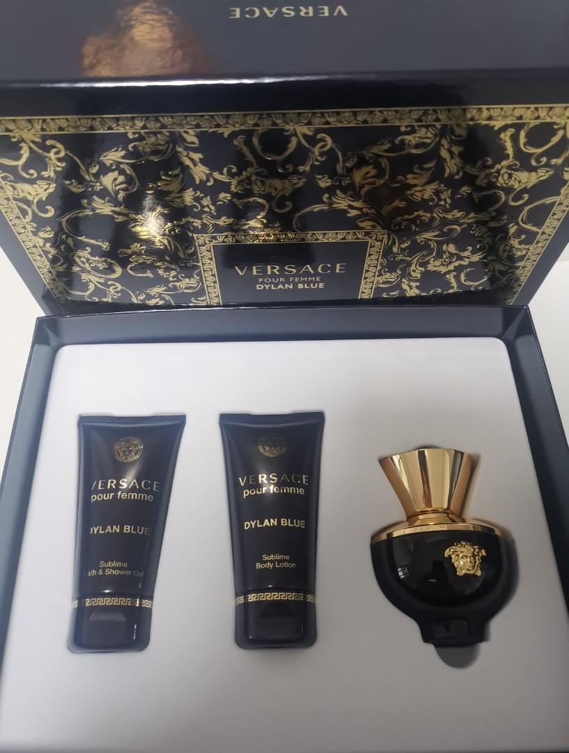 Versace Pour Femme Dylan Blue by Versace Gift Set -- for Women 