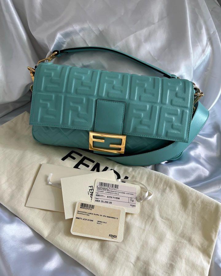 Fendi large baguette hot sale