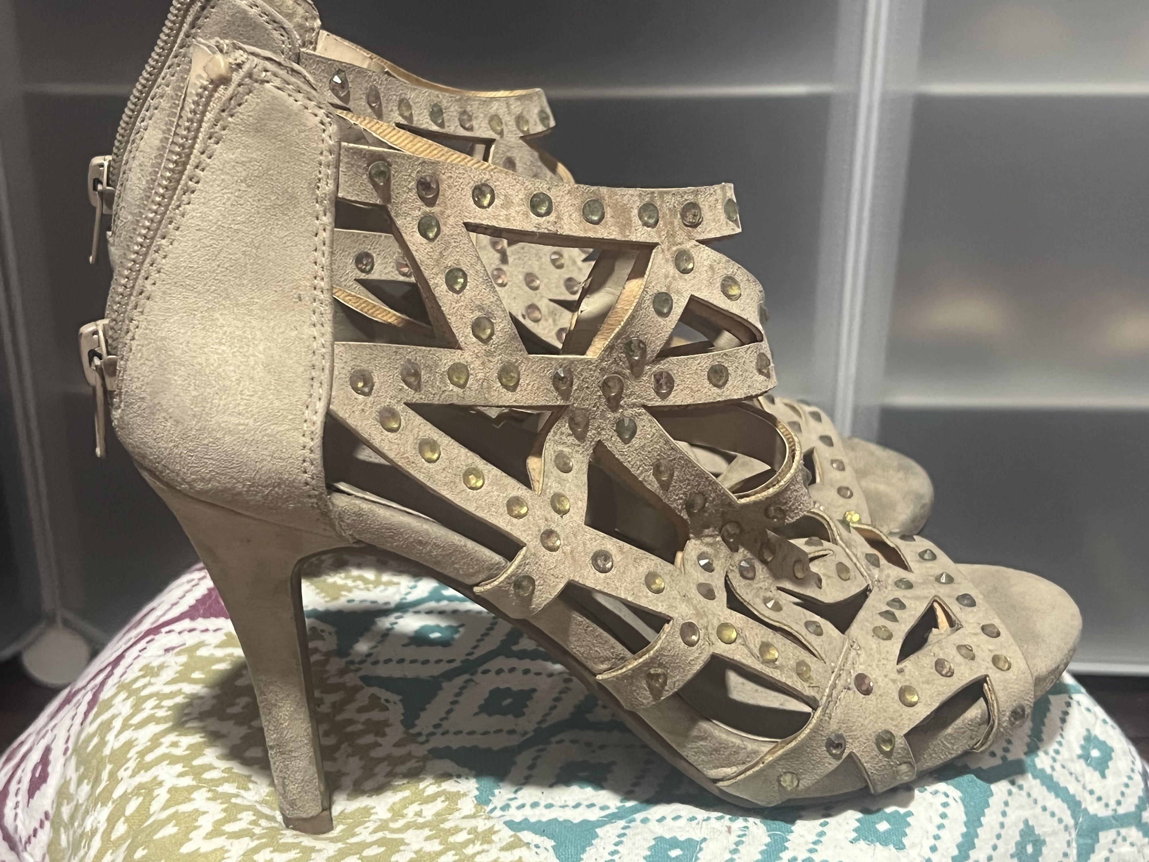 Fergalicious by Fergie strappy heels JULY CLOSING SALE Women s