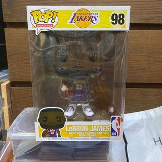Funko Pop NBA Lebron James 98 La Lakers 10” Inch Purple Jersey