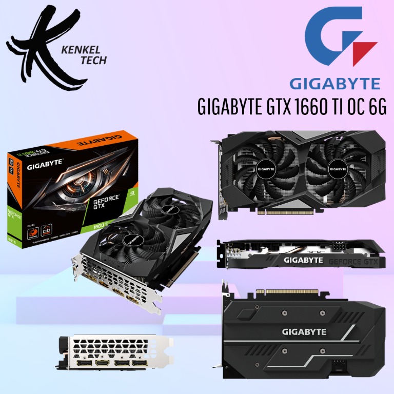 Gigabyte geforce clearance 1660 ti
