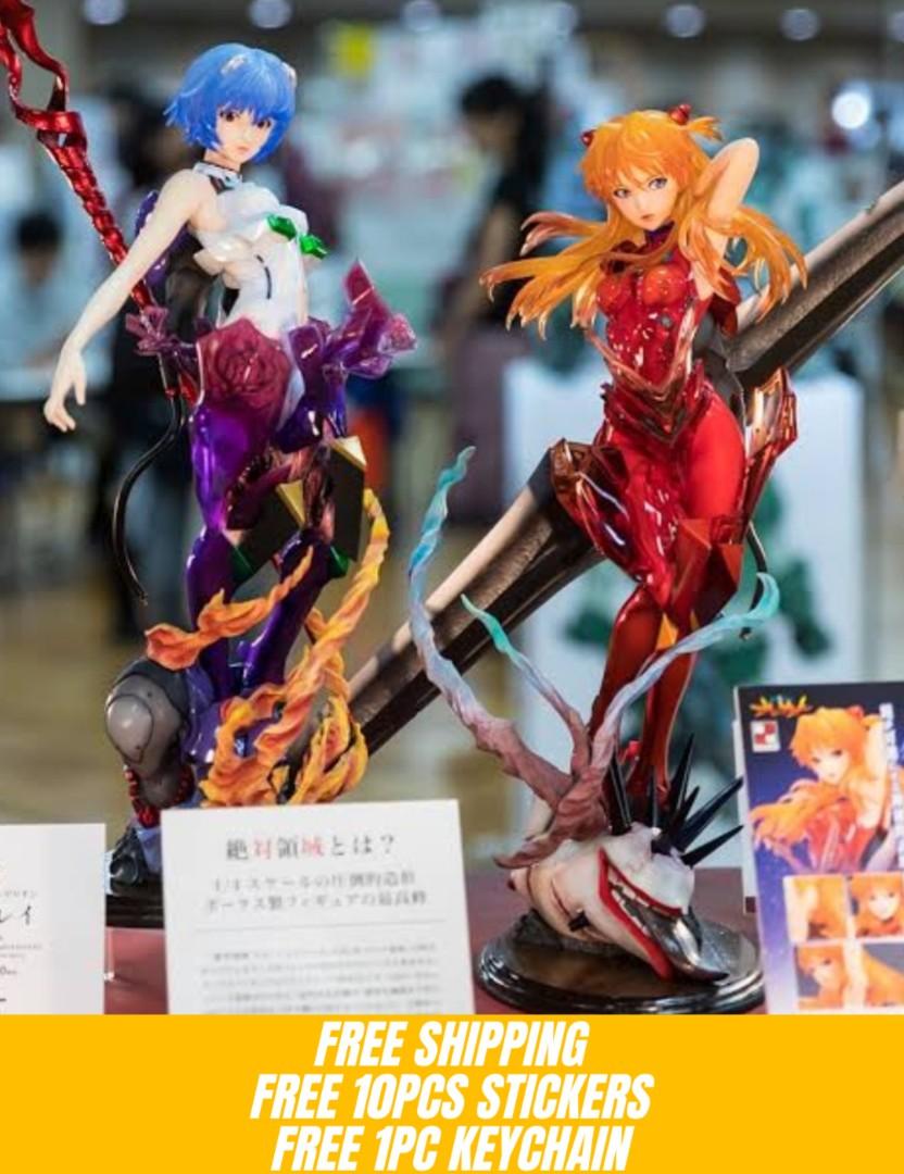 Gk Ko Rei Ayanami And Asuka Langley Soryu Shikinami 1 4 Scale Painted Figure By Gk Ko Evangelion Hobbies Toys Toys Games On Carousell