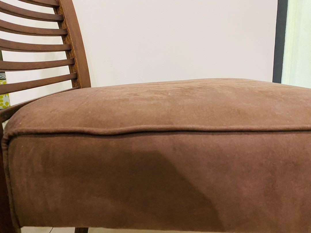 Harvey Norman Dining Chair (5 units Jasper Dining Chai Dark Walnut