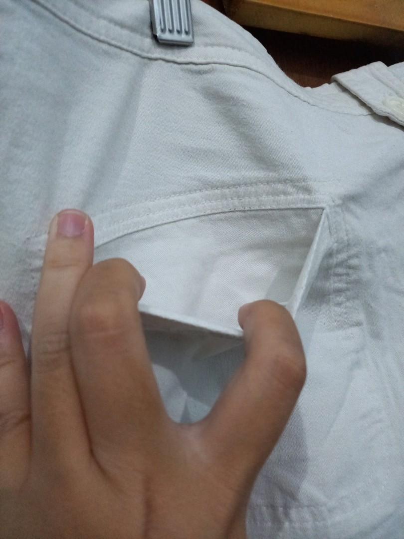 Hotpants putih puma hot pants, Fesyen 