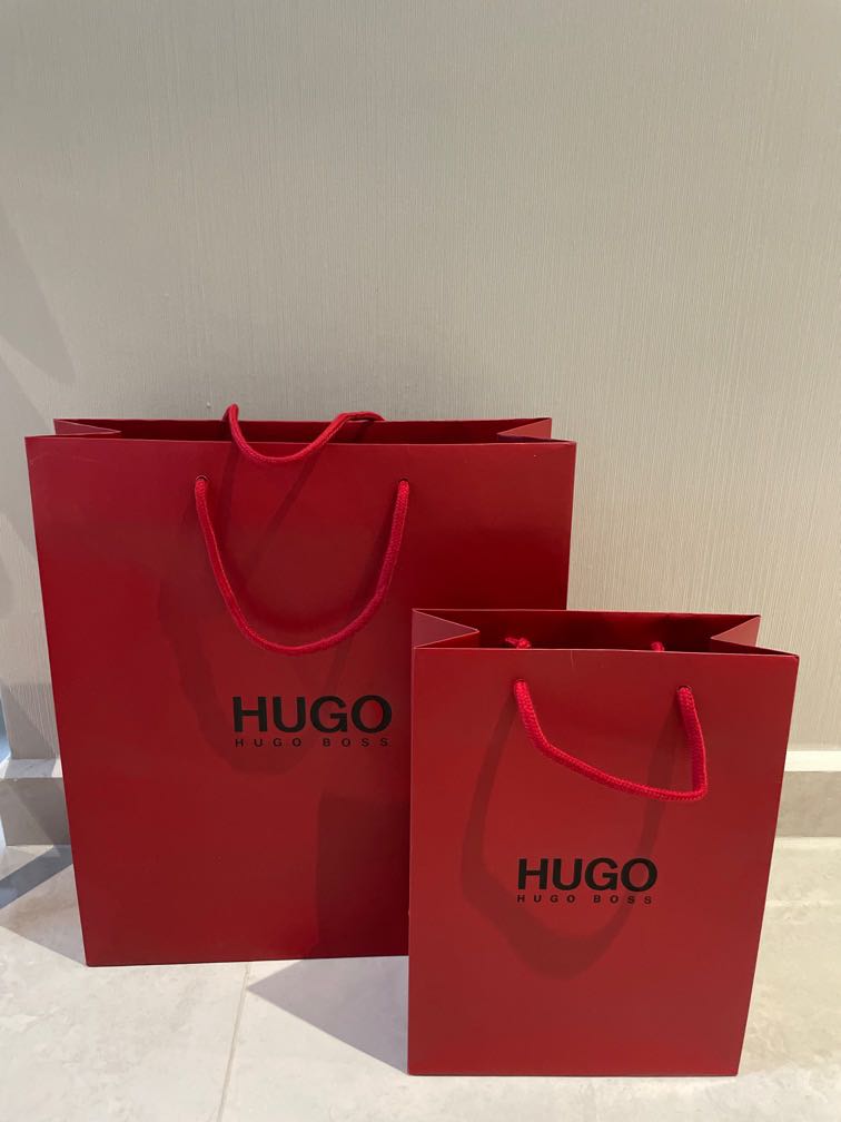 Hugo Boss Paper Bag, Hobbies & Toys, Stationery & Craft, Craft Supplies ...