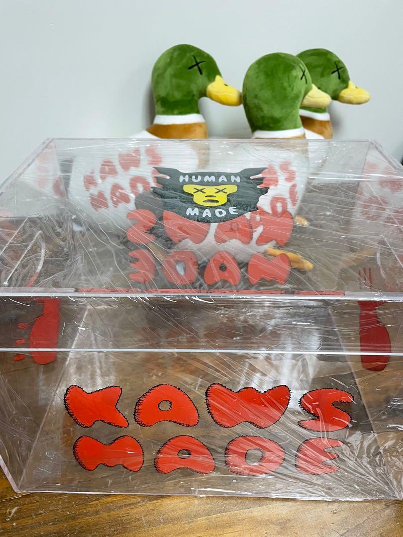 Human Made KAWS ACRYLIC FILE BOX 箱收納箱, 傢俬＆家居, 其他, 收納