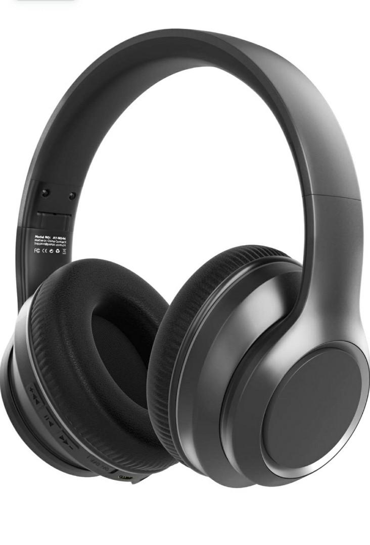 Active Noise Cancelling Bluetooth Headphones AIKELA Deep Bass Wireless 