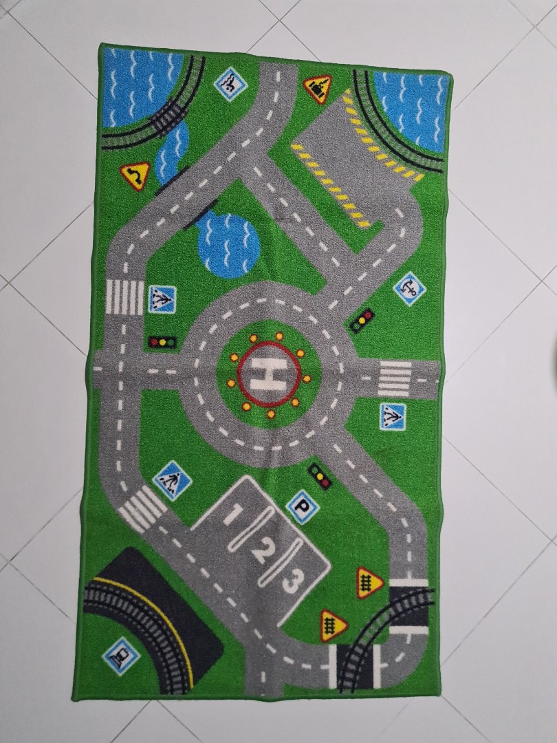 Ikea race car mats, Babies & Kids, Baby Nursery & Kids Furniture, Other