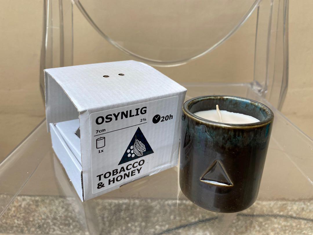 IKEA X BYREDO OSYNLIG Scented Candle, Furniture & Home Living, Home